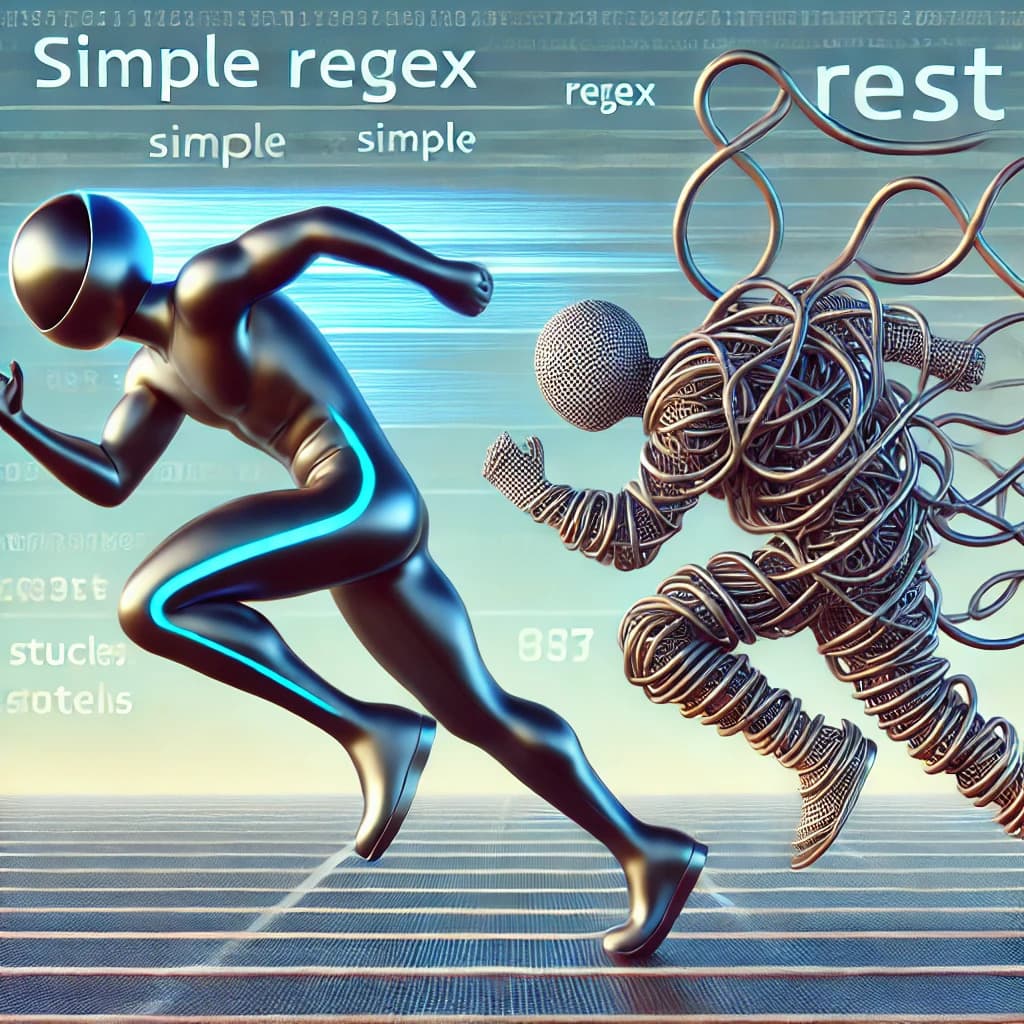 Why Regular Expressions (regex) is Slow?